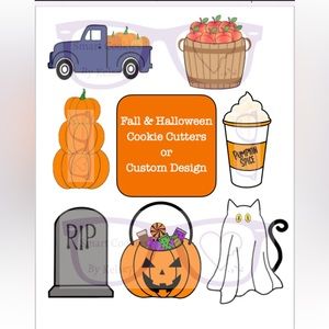 Halloween or Fall Cookie Cutter - or custom cookie cutter